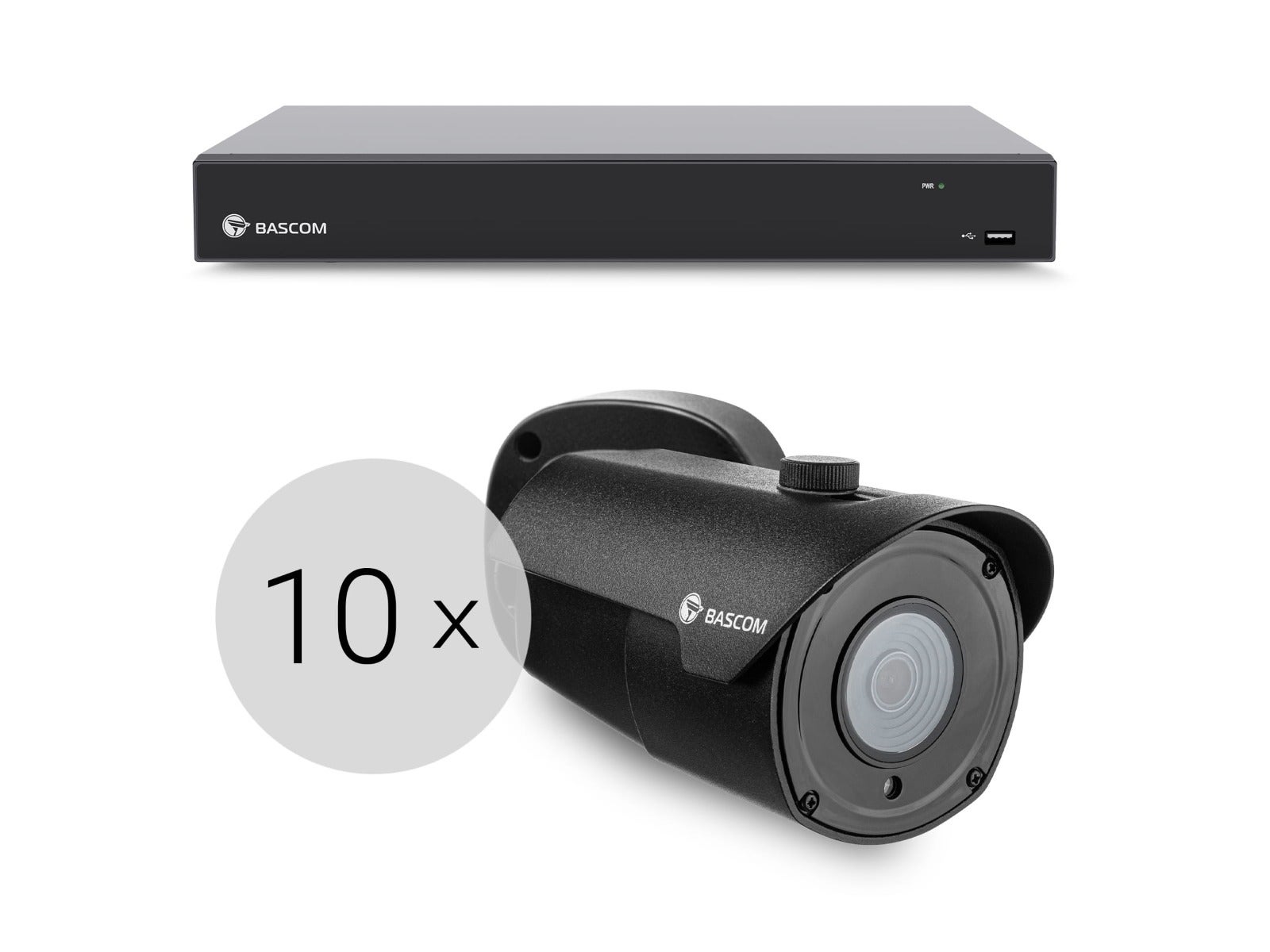 Bekabeld 10-bullet-systeem
