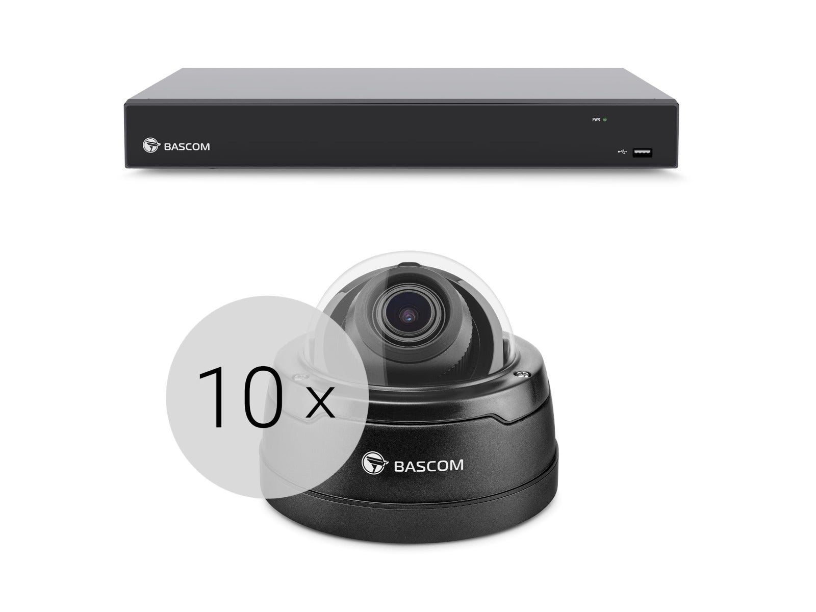 Bekabeld 10-dome-systeem PRO