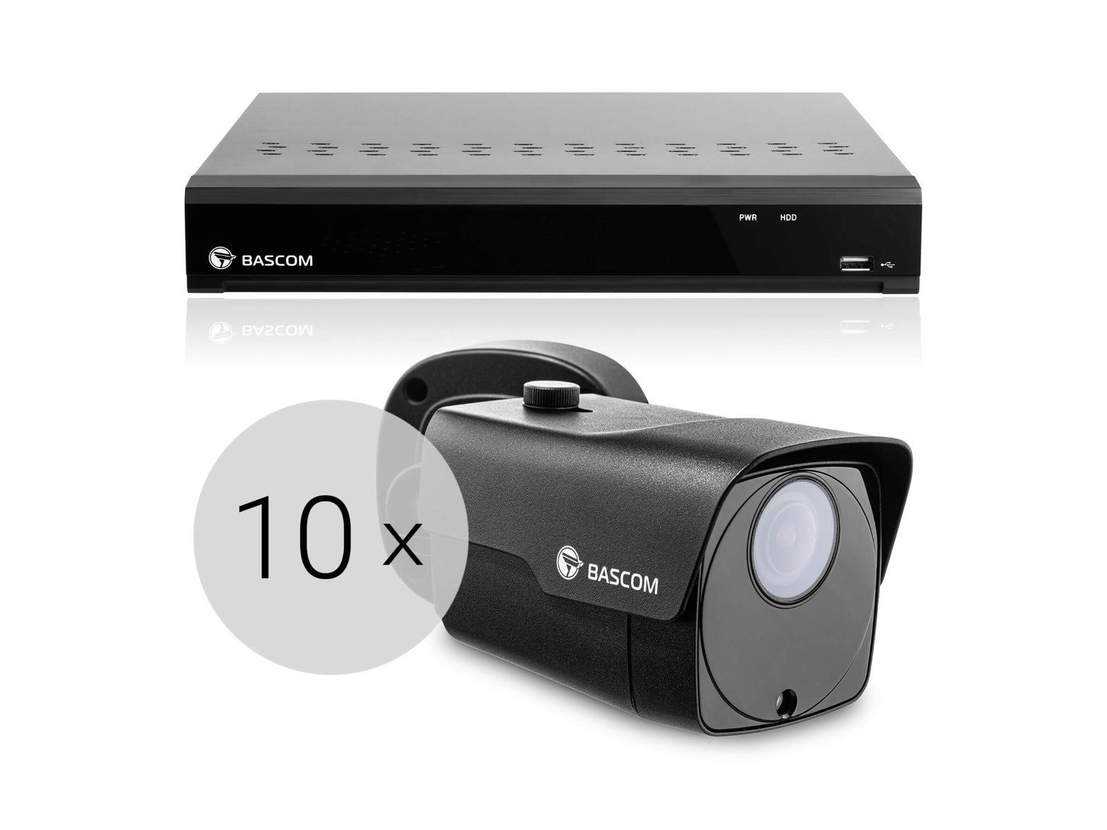 Bekabeld 10-bullet-systeem PLUS