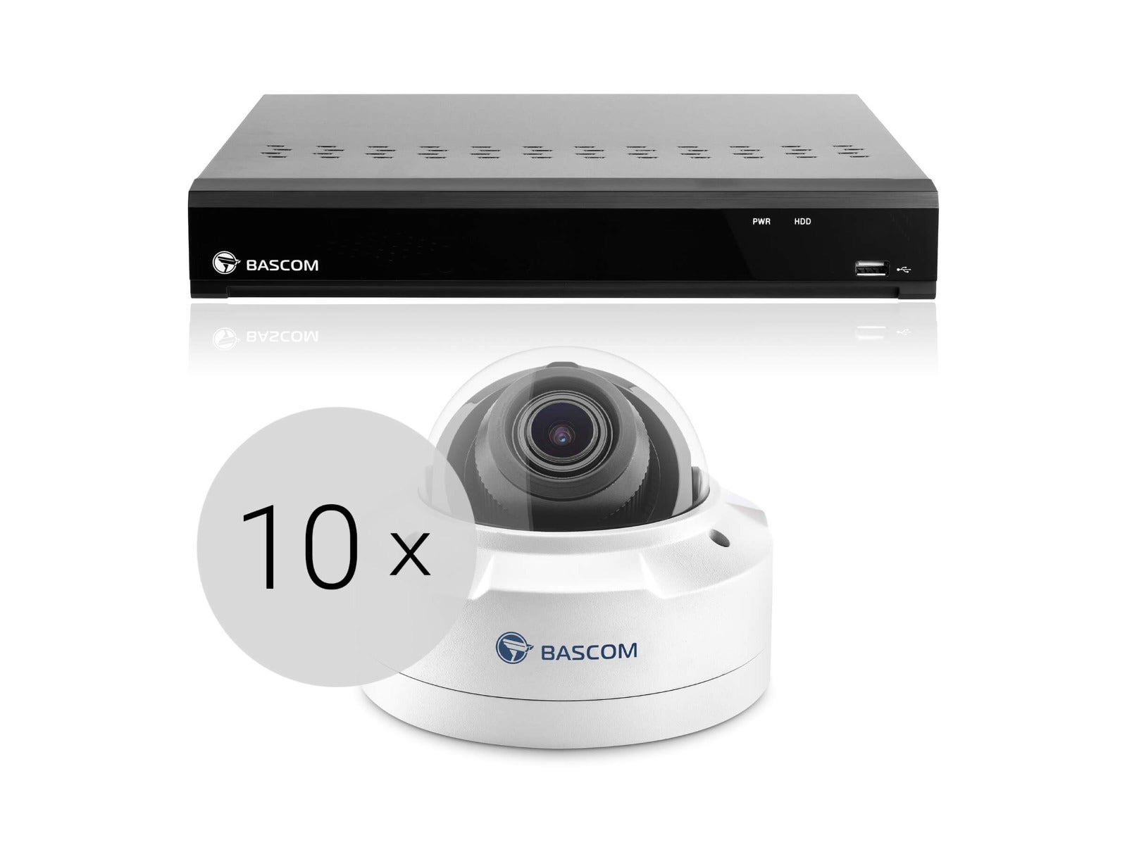 Draadloos 10-dome-systeem PLUS