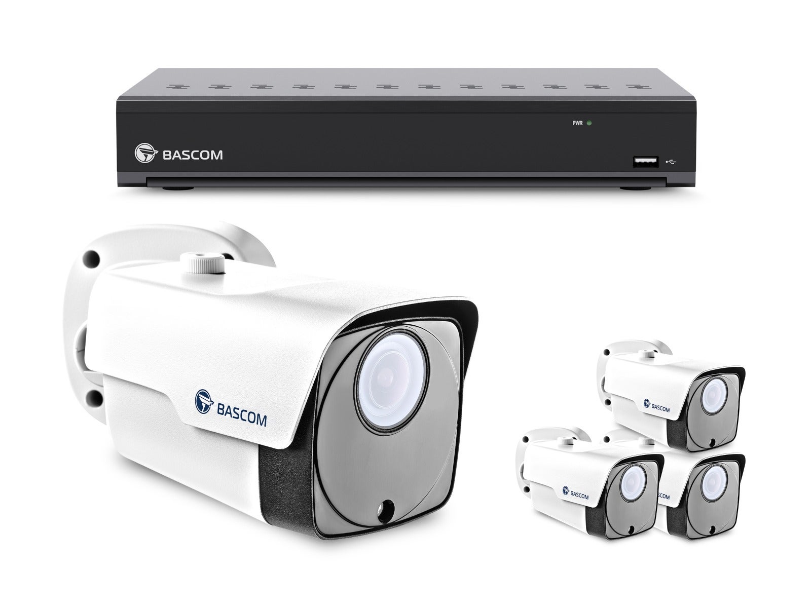 Bekabeld 3-bullet-systeem PLUS