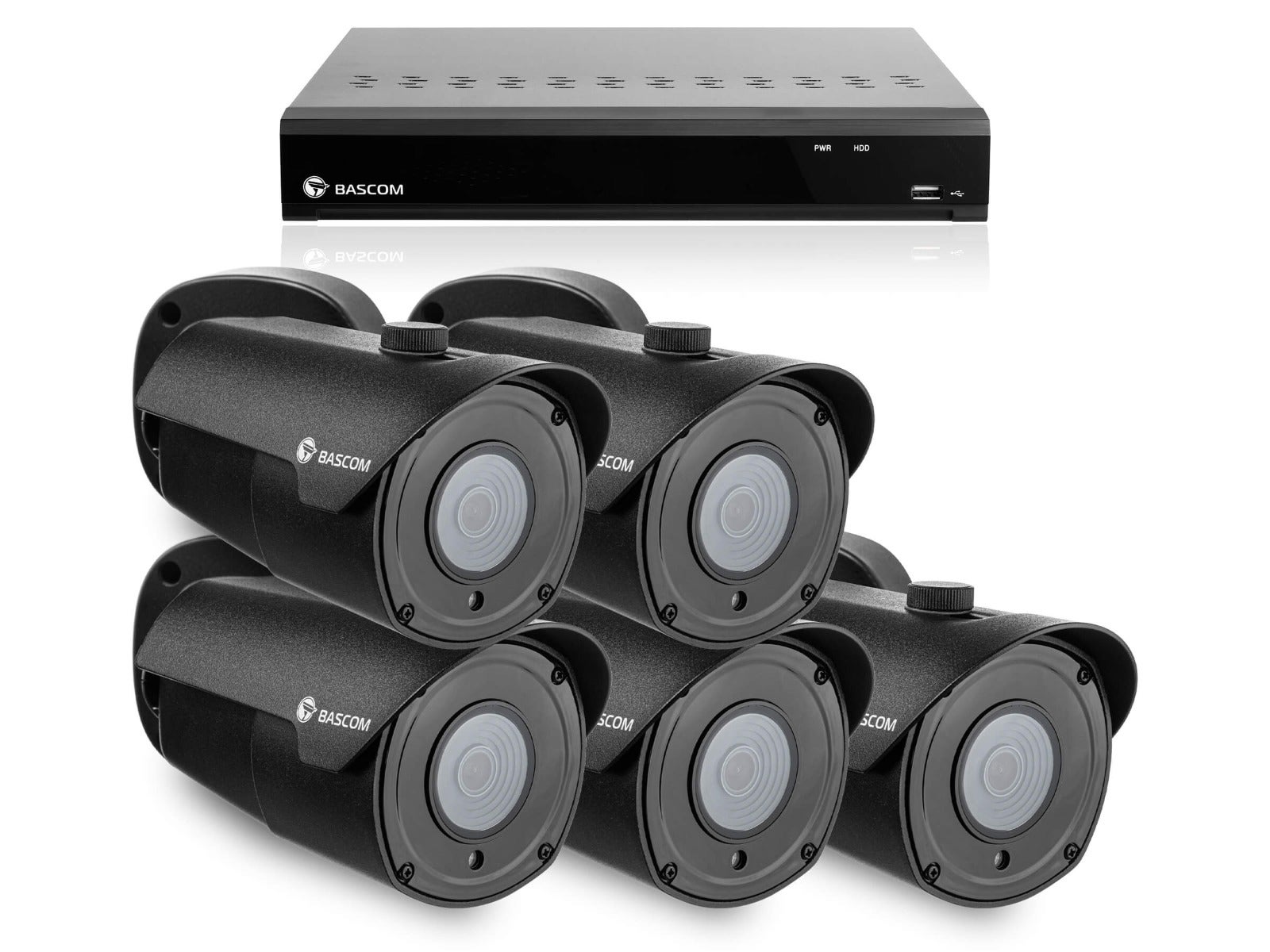 Bekabeld 5-bullet-systeem