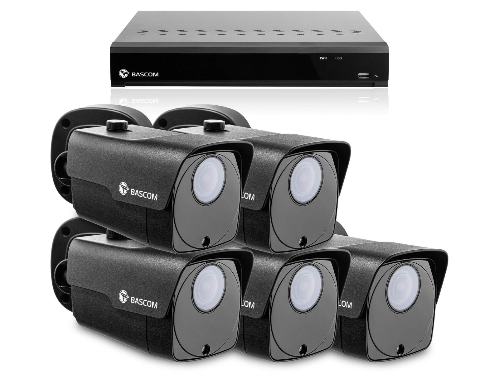 Bekabeld 5-bullet-systeem PLUS