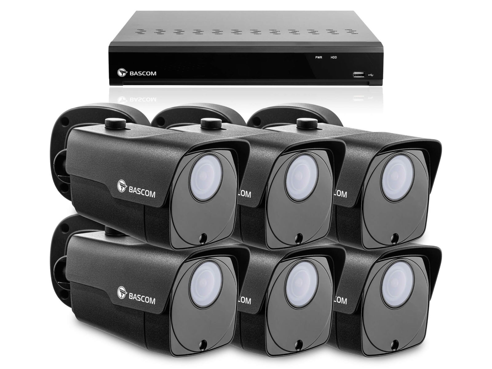 Bekabeld 6-bullet-systeem PLUS