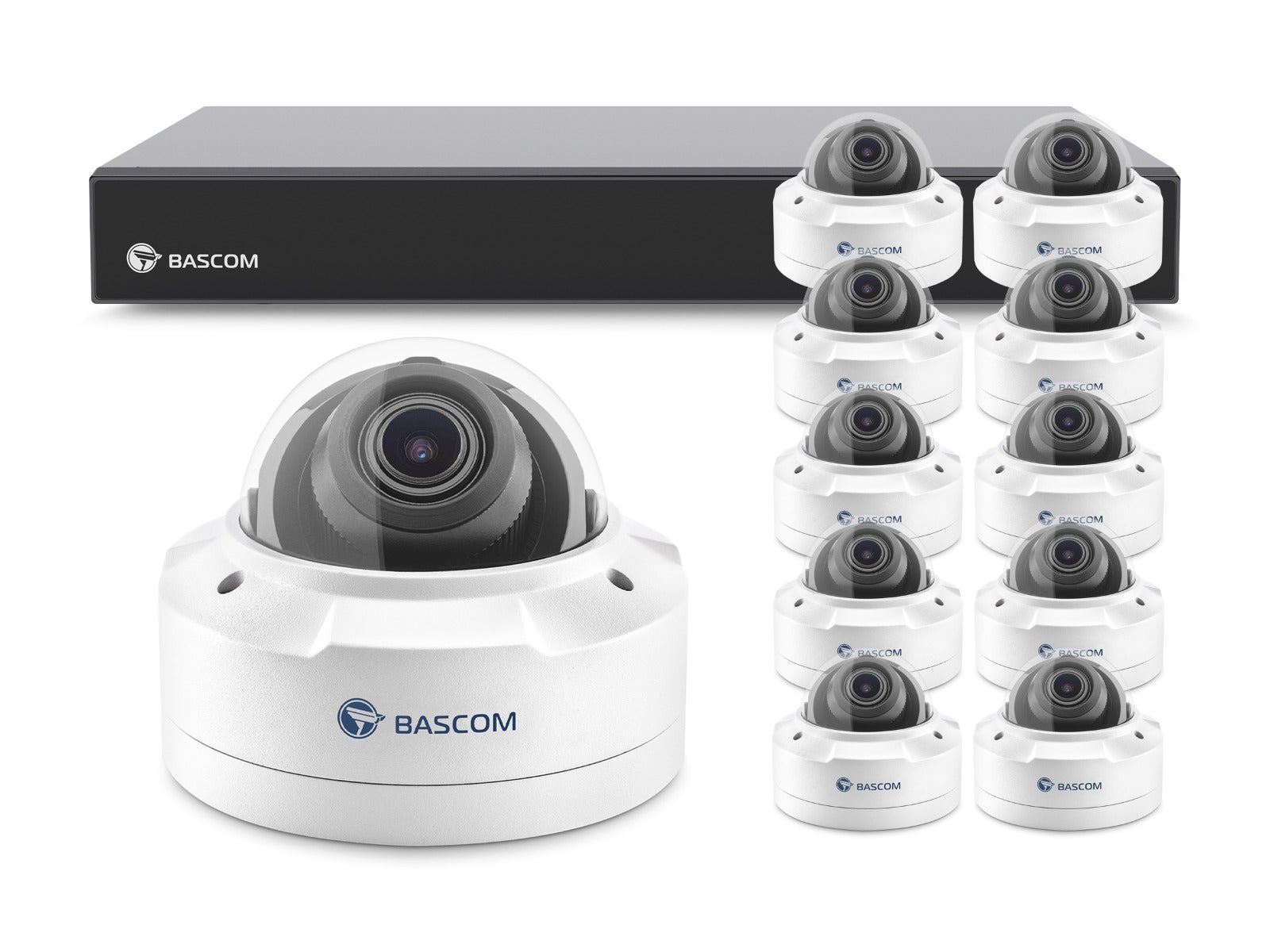 Bekabeld 10-dome-systeem PLUS Bekabeld 10-dome-systeem PLUS