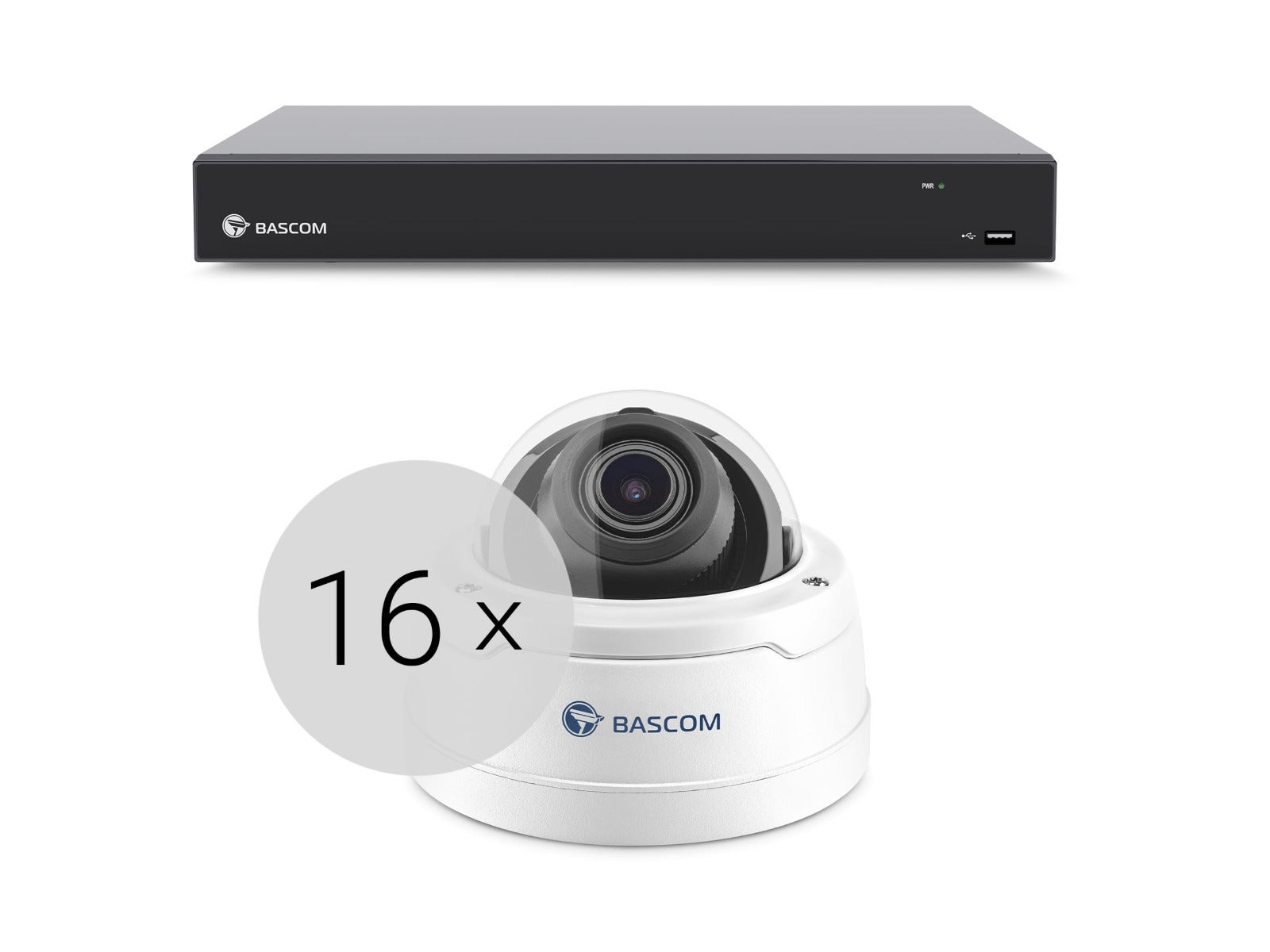 Bekabeld 16-dome-systeem PRO Bekabeld 16-dome-systeem PRO