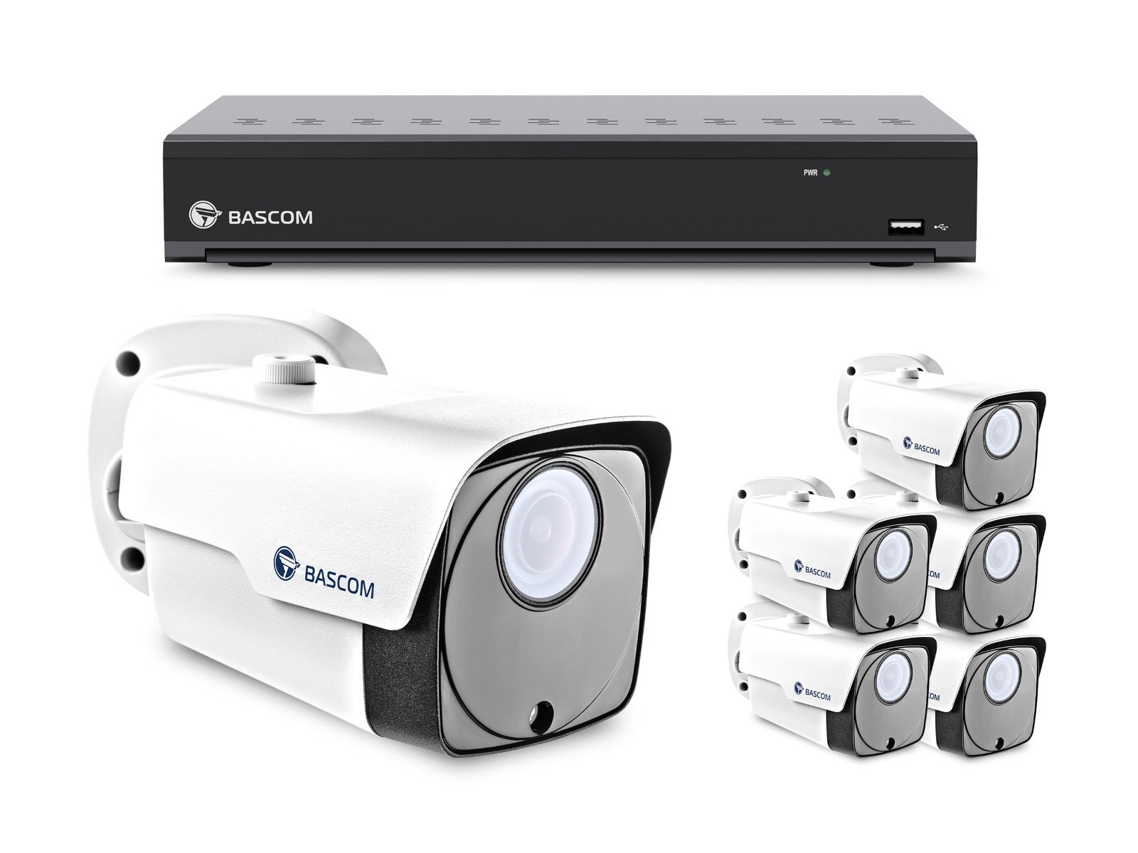 Bekabeld 5-bullet-systeem PLUS Bekabeld 5-bullet-systeem PLUS