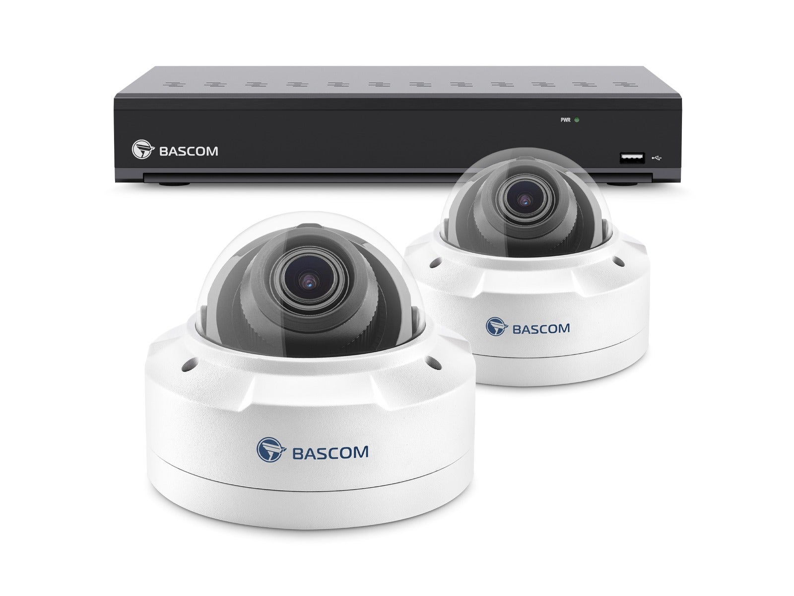 Bekabeld 2-dome-systeem PLUS