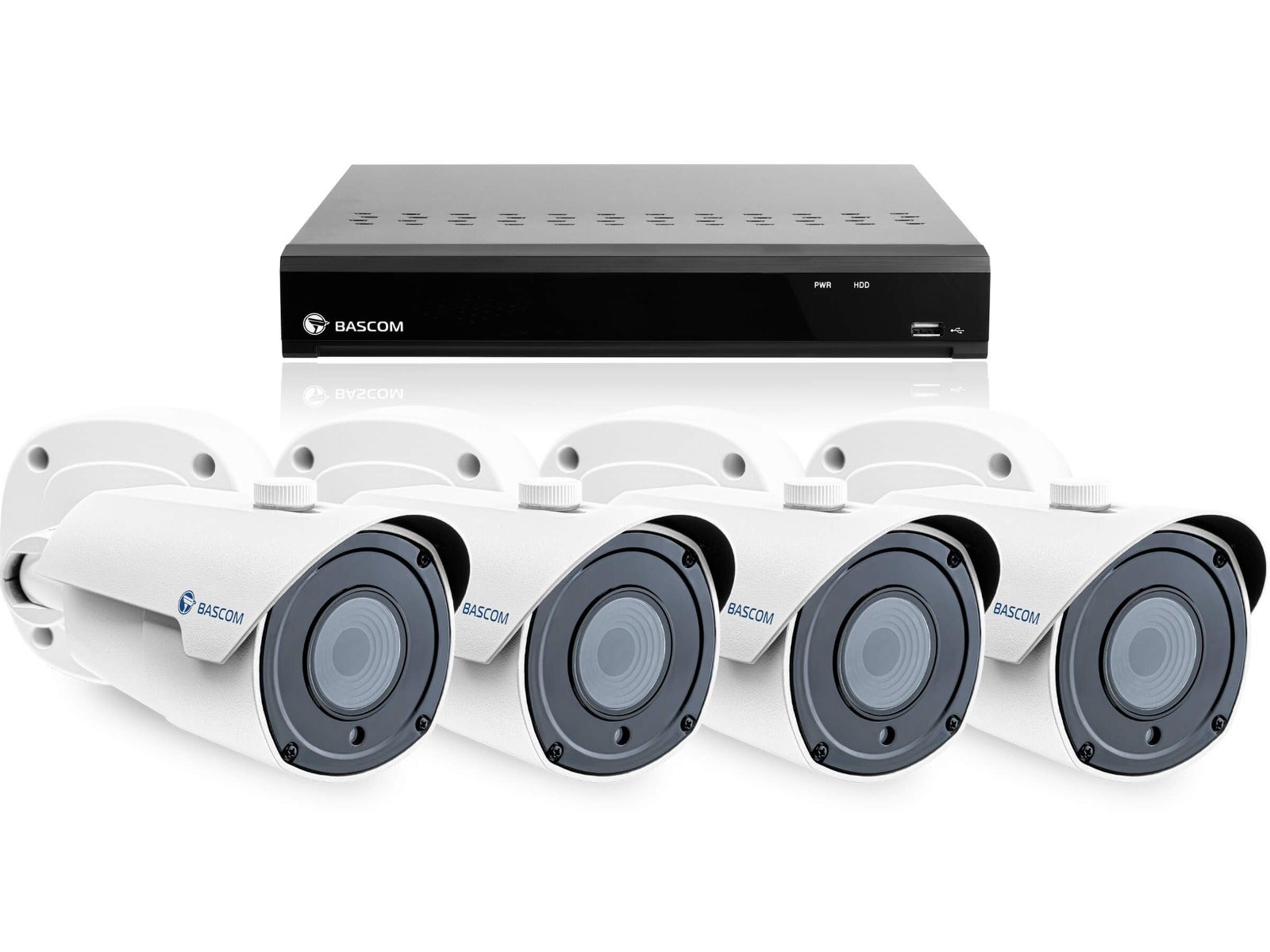 Draadloos 4-bullet-systeem