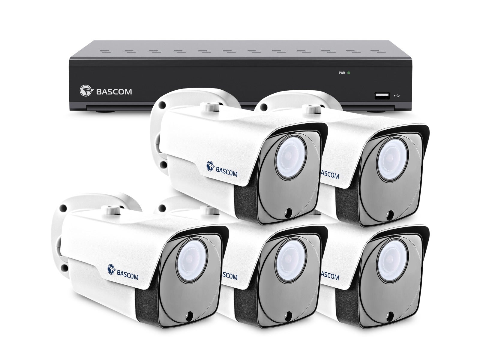 Bekabeld 5-bullet-systeem PLUS