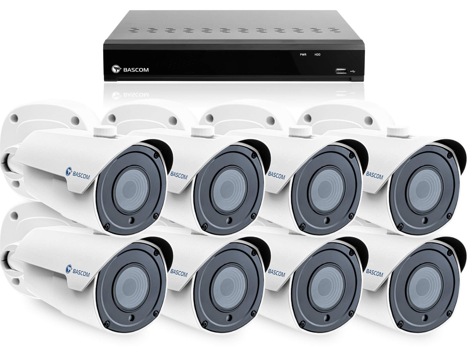 Draadloos 8-bullet-systeem